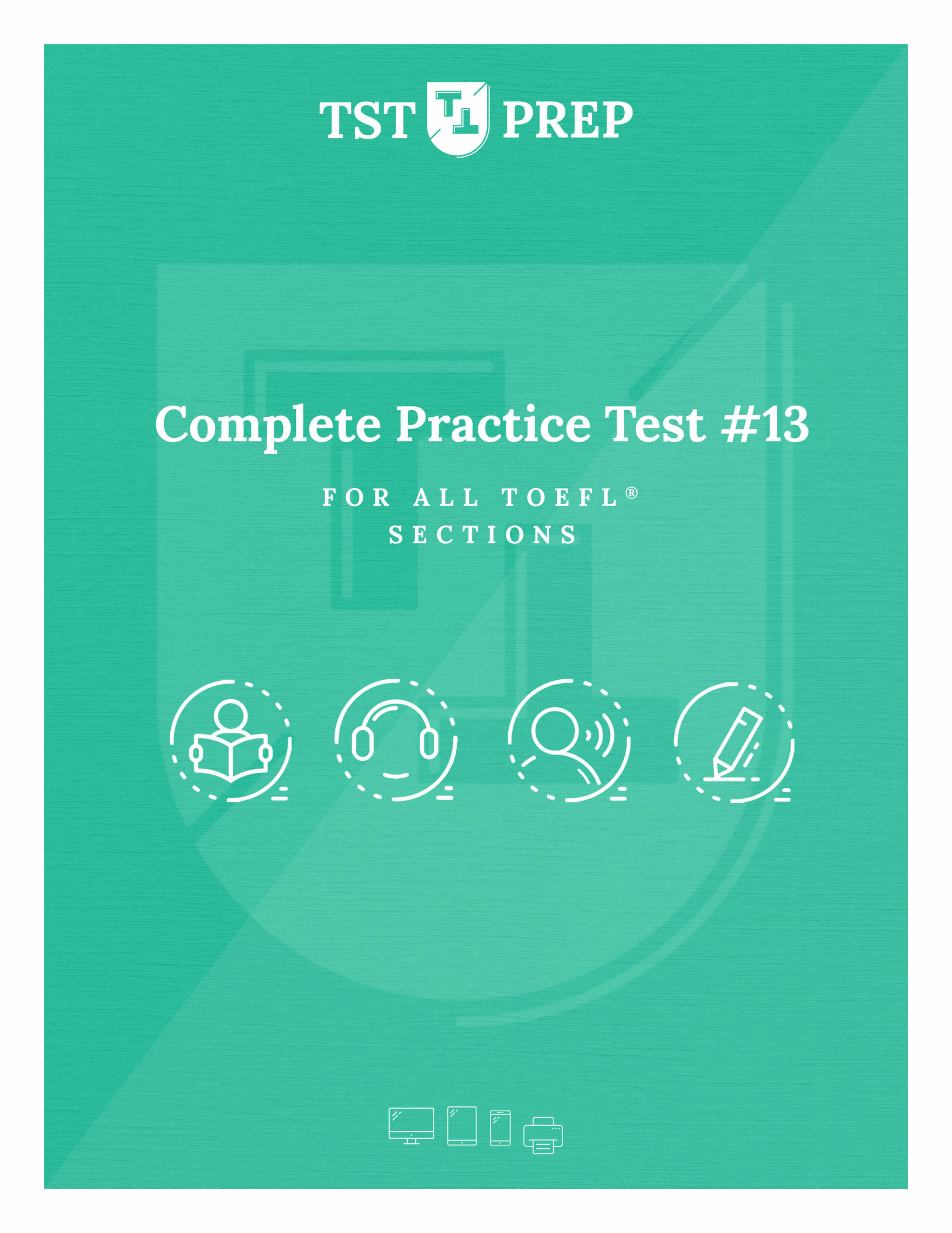 Complete TOEFL test cover